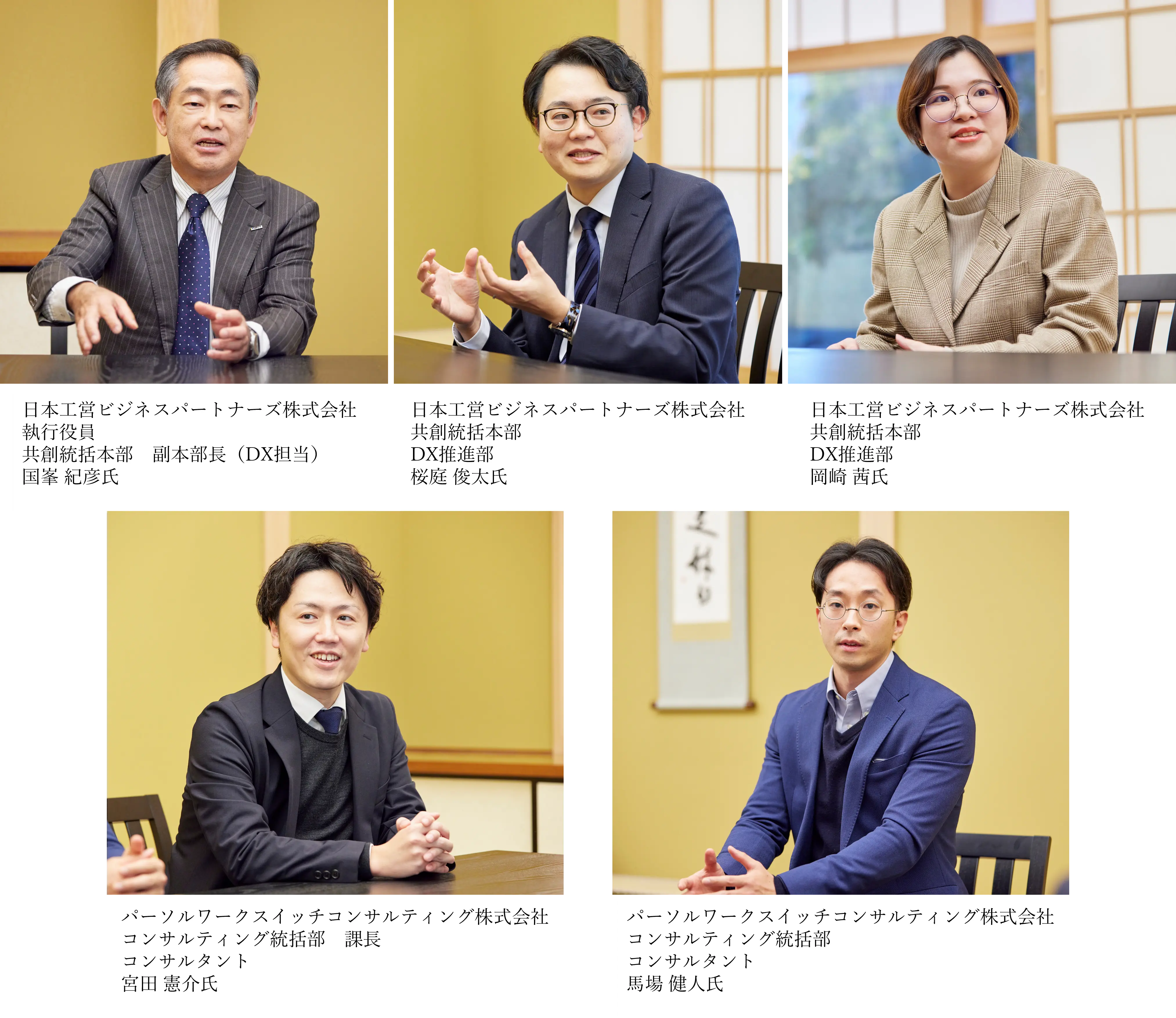 インタビュー対象者